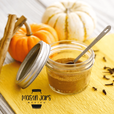 pumpkin spice en Mason Jar